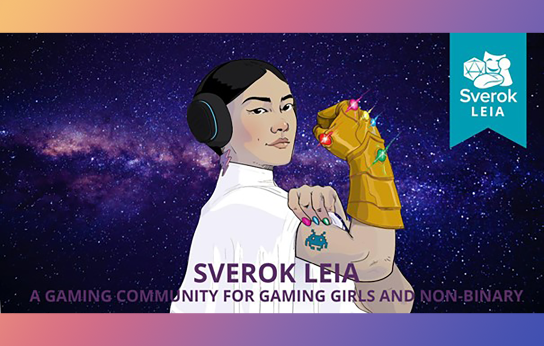 Sverok Leia – a gaming community for gaming girls and non-binary